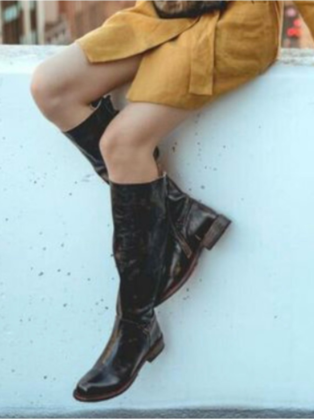 Tall Leather Boots - Picture 9 of 13